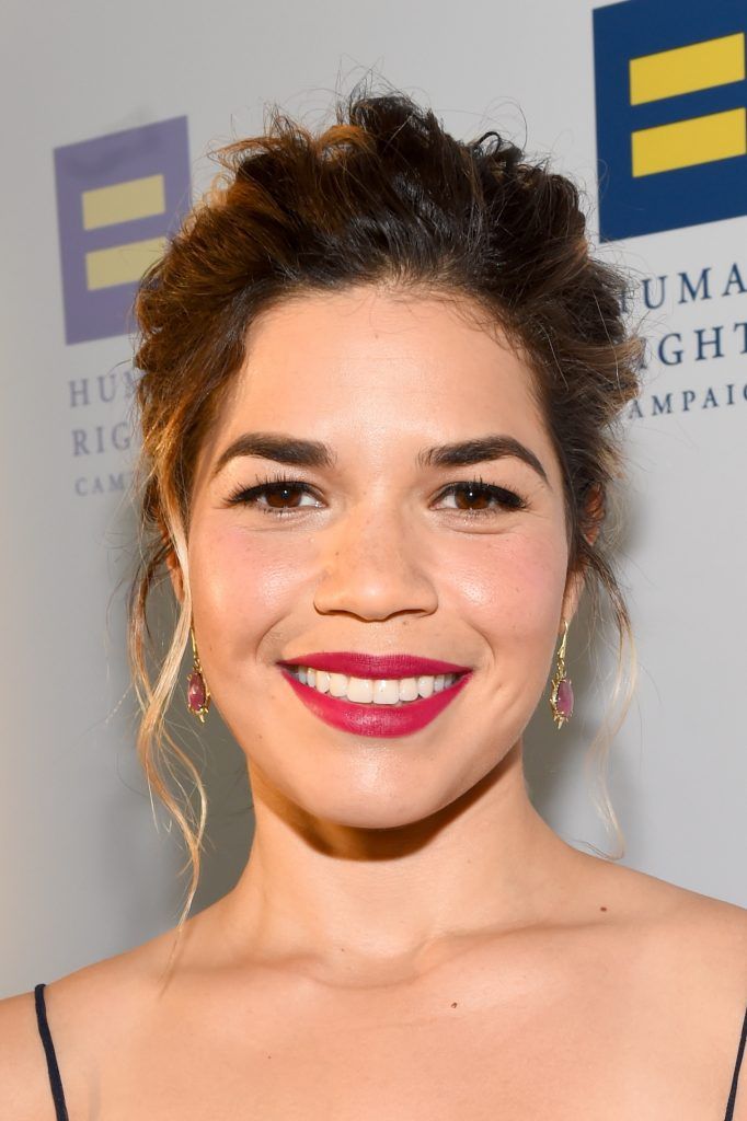 America Ferrera at The Human Rights Campaign 2017 Los Angeles Gala Dinner at JW Marriott Los Angeles at L.A. LIVE on March 18, 2017 in Los Angeles, California.  (Photo by Emma McIntyre/Getty Images)