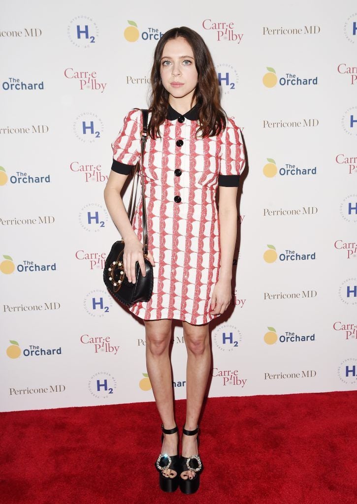 Actress Bel Powley attends the "Carrie Pilby" New York Screening at Landmark Sunshine Cinema on March 23, 2017 in New York City.  (Photo by Nicholas Hunt/Getty Images)