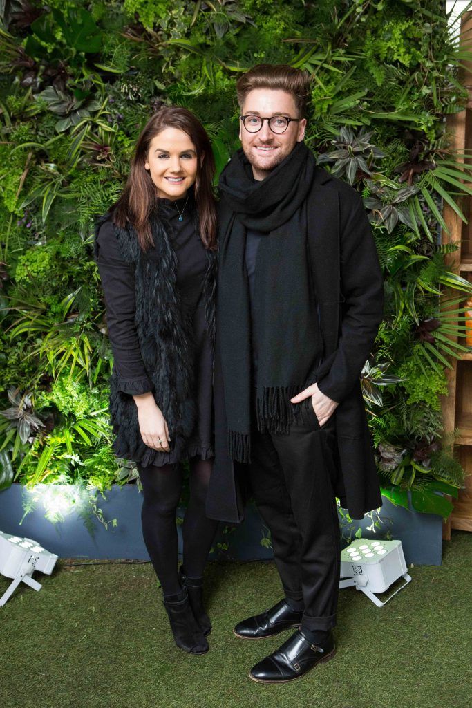 Karla Stein and Rob Kenny  pictured at the launch of the Urban Veda natural skincare range in Ireland at House Dublin, Lower Leeson St. Photo by Richie Stokes