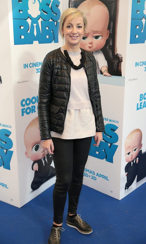 Vanessa O Connor  pictured at the special preview screening of Boss Baby at The Odeon Cinema in Point Village, Dublin. Picture by Brian McEvoy.