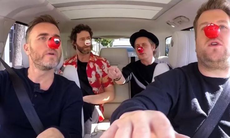 The Take That Carpool Karaoke is here to brighten up your Monday