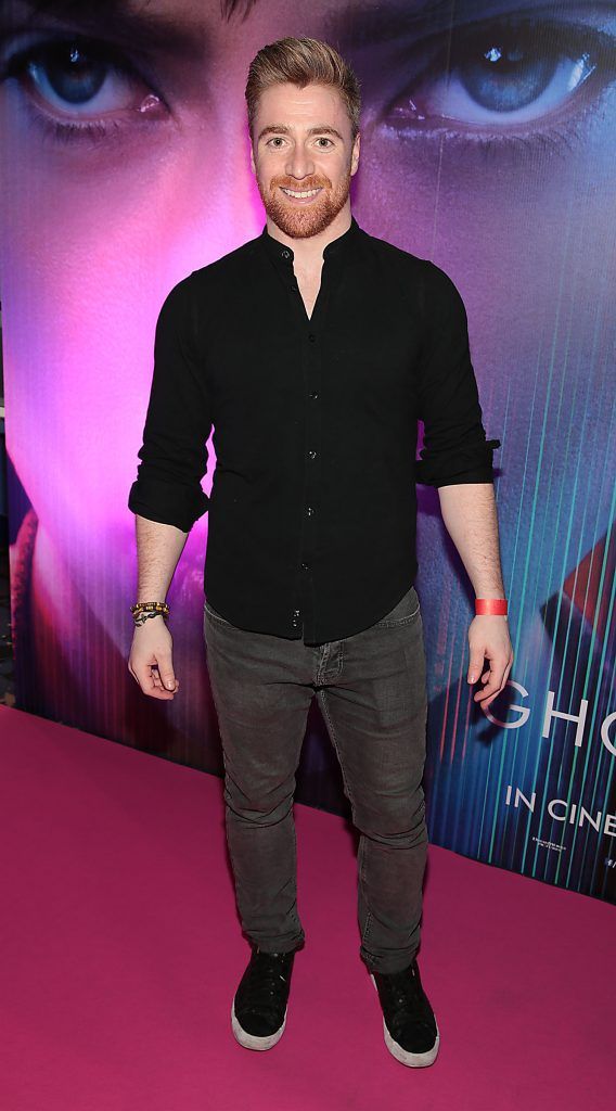 Daithi MacSuibhne ictured at the special preview screening of the film Ghost in the Shell at Cineworld, Dublin. Picture: Brian McEvoy.