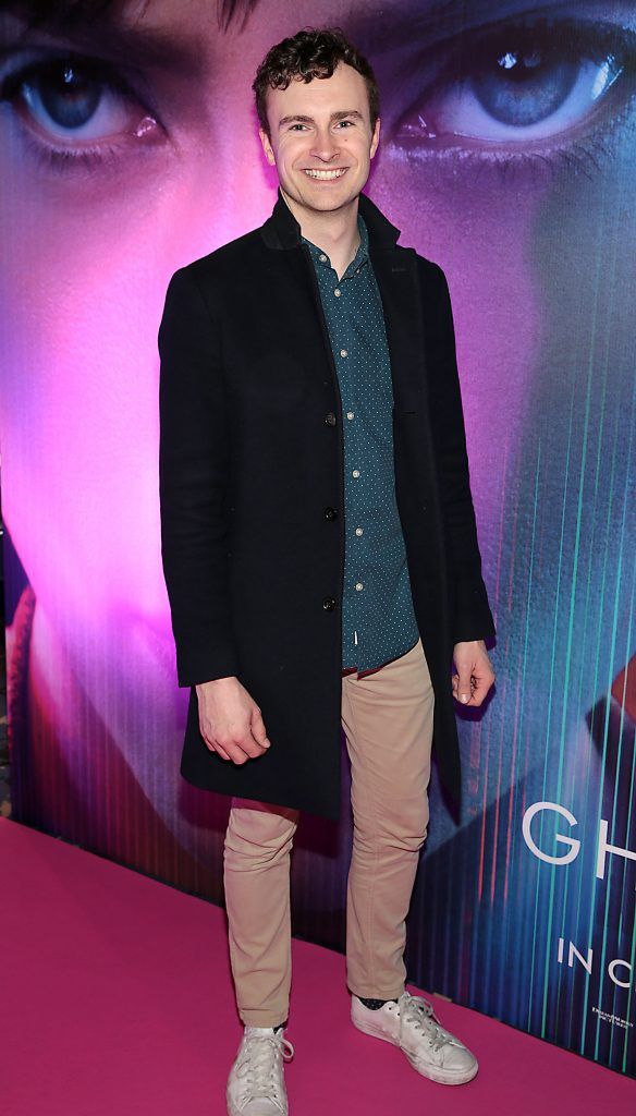 Chris Gaynor ictured at the special preview screening of the film Ghost in the Shell at Cineworld, Dublin. Picture: Brian McEvoy.