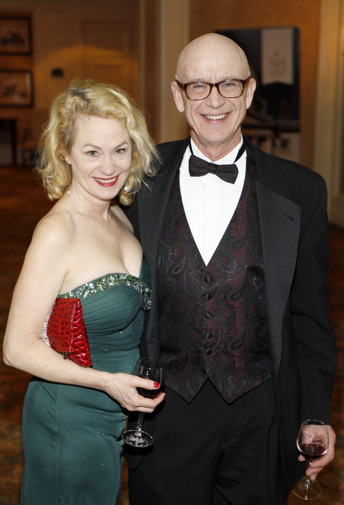 Ann and Walt Hampton at the Law Society Spring Gala held at the InterContinental Hotel-photo Kieran Harnett