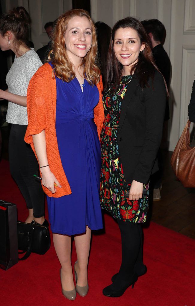 Elizabeth Reapy and Jennifer Reapy pictured at The Hennessy Literary Awards at IMMA Kilmainham Pic: Marc O'Sullivan