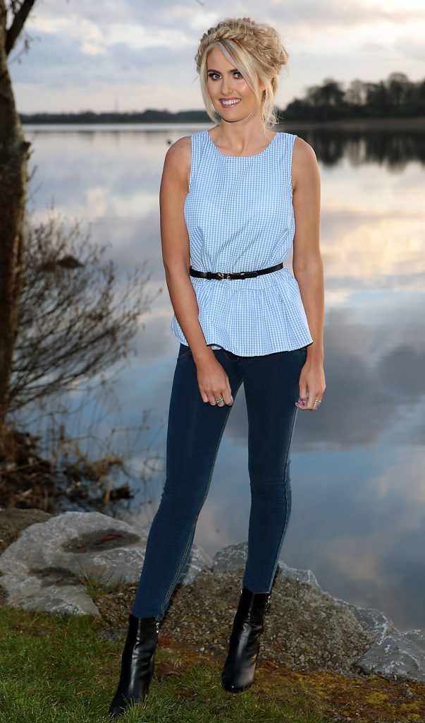 Dominique Nugent  pictured at the launch of Kiehl's Midnight Recovery Botanical Cleansing Oil at Wineport Lodge in Glasson, Co Westmeath. Picture by Brian McEvoy