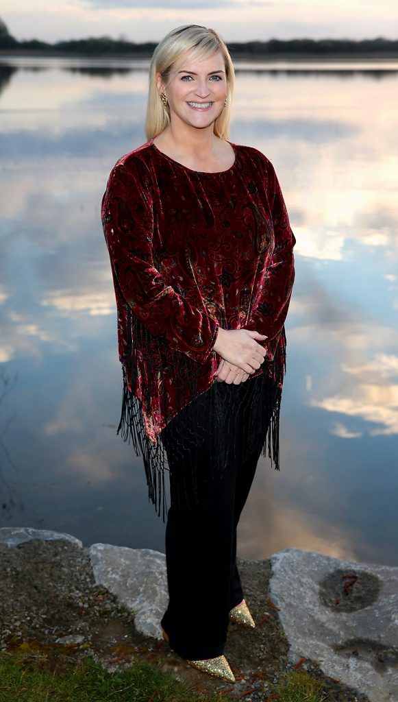 Melanie Morris pictured at the launch of Kiehl's Midnight Recovery Botanical Cleansing Oil at Wineport Lodge in Glasson, Co Westmeath. Picture by Brian McEvoy