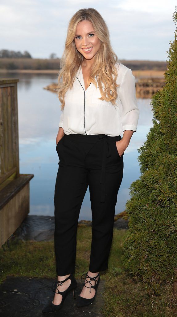 Elanna McGowan   pictured at the launch of Kiehl's Midnight Recovery Botanical Cleansing Oil at Wineport Lodge in Glasson, Co Westmeath. Picture by Brian McEvoy