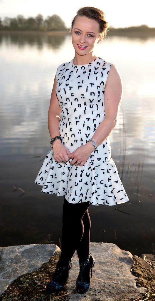 Roisin Tierney Crowe  pictured at the launch of Kiehl's Midnight Recovery Botanical Cleansing Oil at Wineport Lodge in Glasson, Co Westmeath. Picture by Brian McEvoy