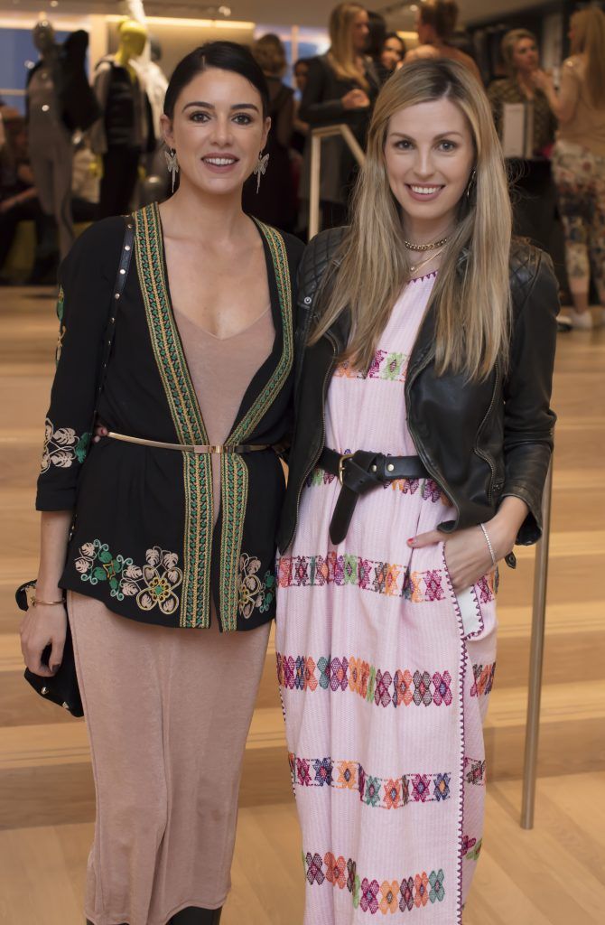 Ruth Griffin & Aoife D'Arcy pictured at the launch of lululemon at Brown Thomas Grafton Street. Photo: Anthony Woods