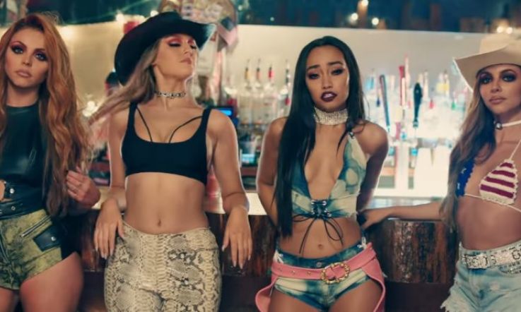 Little Mix have a new music video and it's a total throwback to the '90s and 'Coyote Ugly'