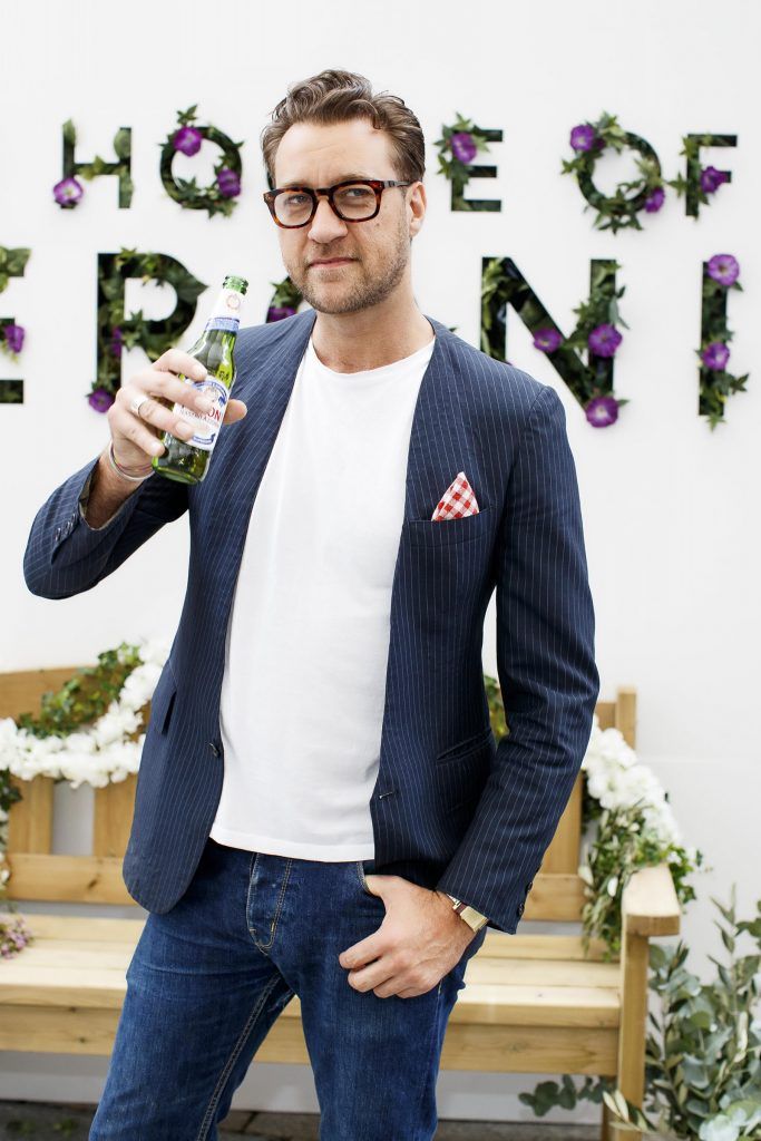 Federico Riezzo pictured at the launch of The House of Peroni Presents: La Primavera at Meeting House Square in Dublin. La Primavera is a one-day only pop-up market from Peroni Nastro Azzurro, offering visitors the chance to savour the flavours of Italy in the spring. Picture Andres Poveda