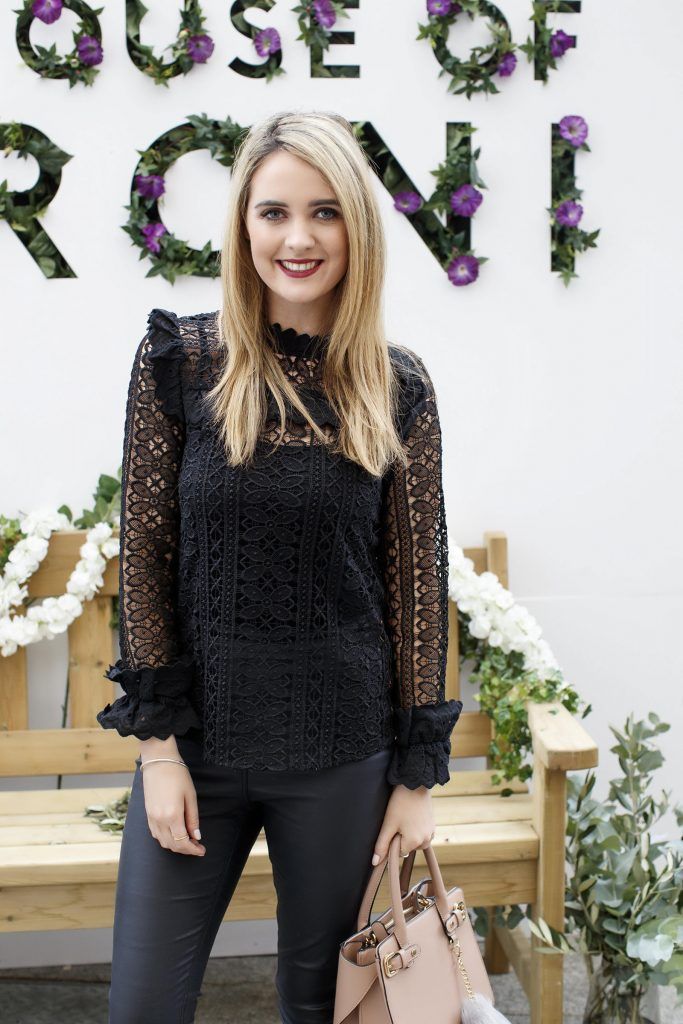 Lorna Duffy pictured at the launch of The House of Peroni Presents: La Primavera at Meeting House Square in Dublin. La Primavera is a one-day only pop-up market from Peroni Nastro Azzurro, offering visitors the chance to savour the flavours of Italy in the spring. Picture Andres Poveda