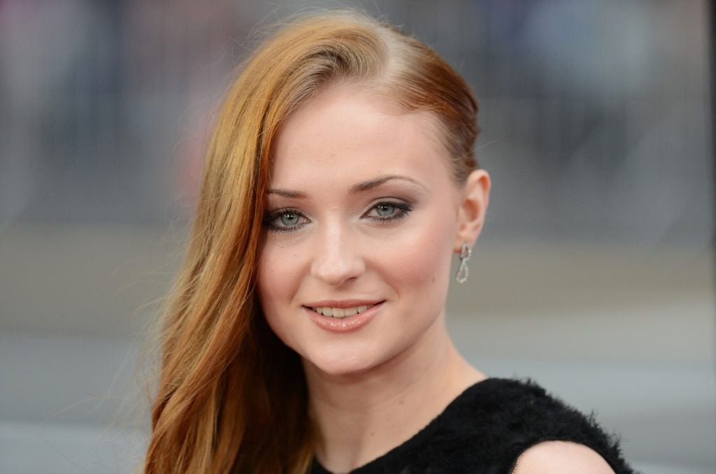 Sophie Turner arrives at the premiere of HBO's 'Game Of Thrones' Season 3 at TCL Chinese Theatre on March 18, 2013 in Hollywood, California.  (Photo by Jason Merritt/Getty Images)