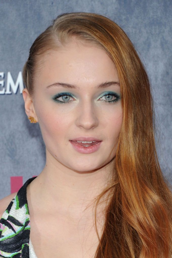Sophie Turner attends the "Game Of Thrones" Season 4 New York premiere at Avery Fisher Hall, Lincoln Center on March 18, 2014 in New York City.  (Photo by Jamie McCarthy/Getty Images)