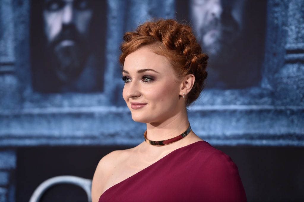 Actress Sophie Turner attends the premiere of HBO's "Game Of Thrones" Season 6 at TCL Chinese Theatre on April 10, 2016 in Hollywood, California.  (Photo by Alberto E. Rodriguez/Getty Images)