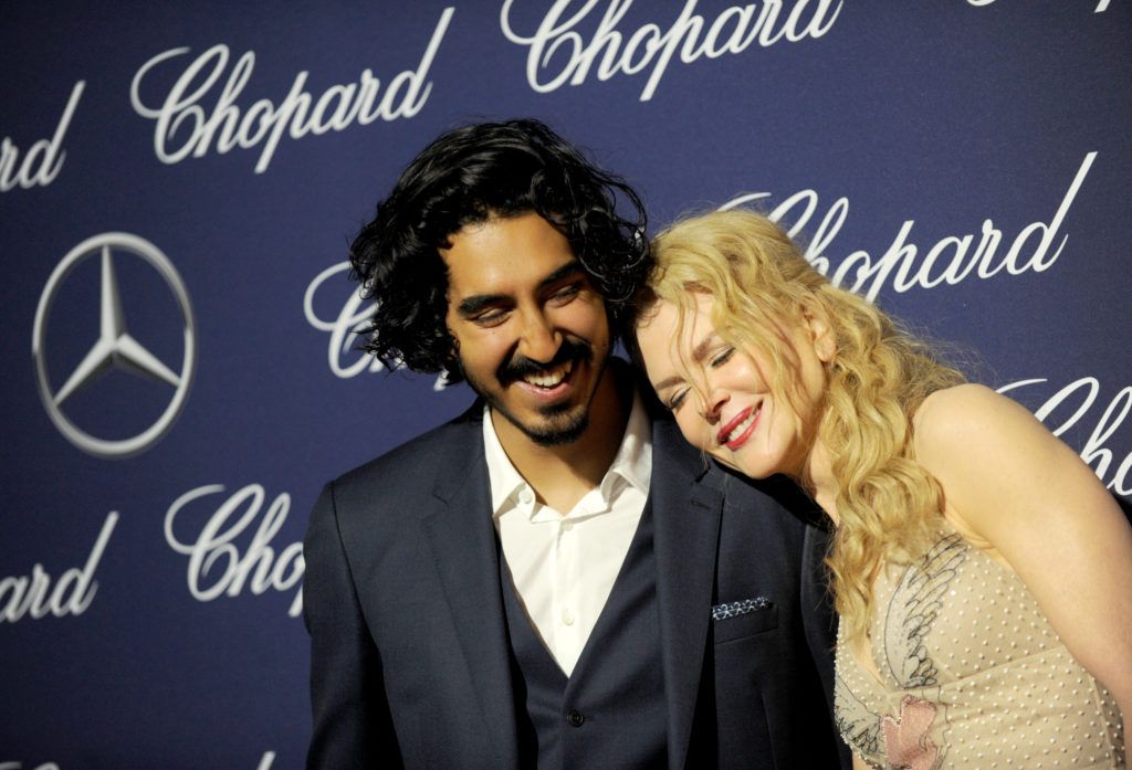Dev Patel and Nicole Kidman attend the 28th Annual Palm Springs International Film Festival Film Awards Gala at the Palm Springs Convention Center on January 2, 2017 in Palm Springs, California.  (Photo by Emma McIntyre/Getty Images)