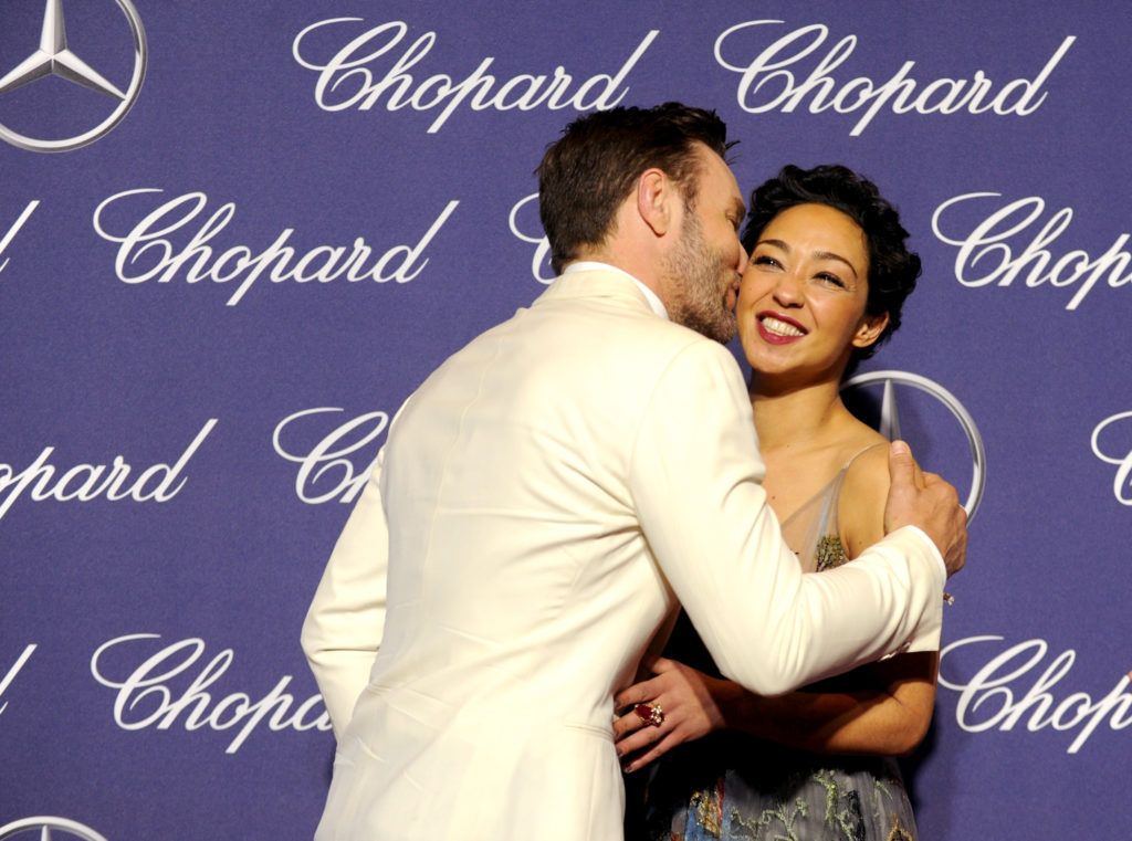 Joel Edgerton (L) and Ruth Negga attend the 28th Annual Palm Springs International Film Festival Film Awards Gala at the Palm Springs Convention Center on January 2, 2017 in Palm Springs, California.  (Photo by Emma McIntyre/Getty Images)