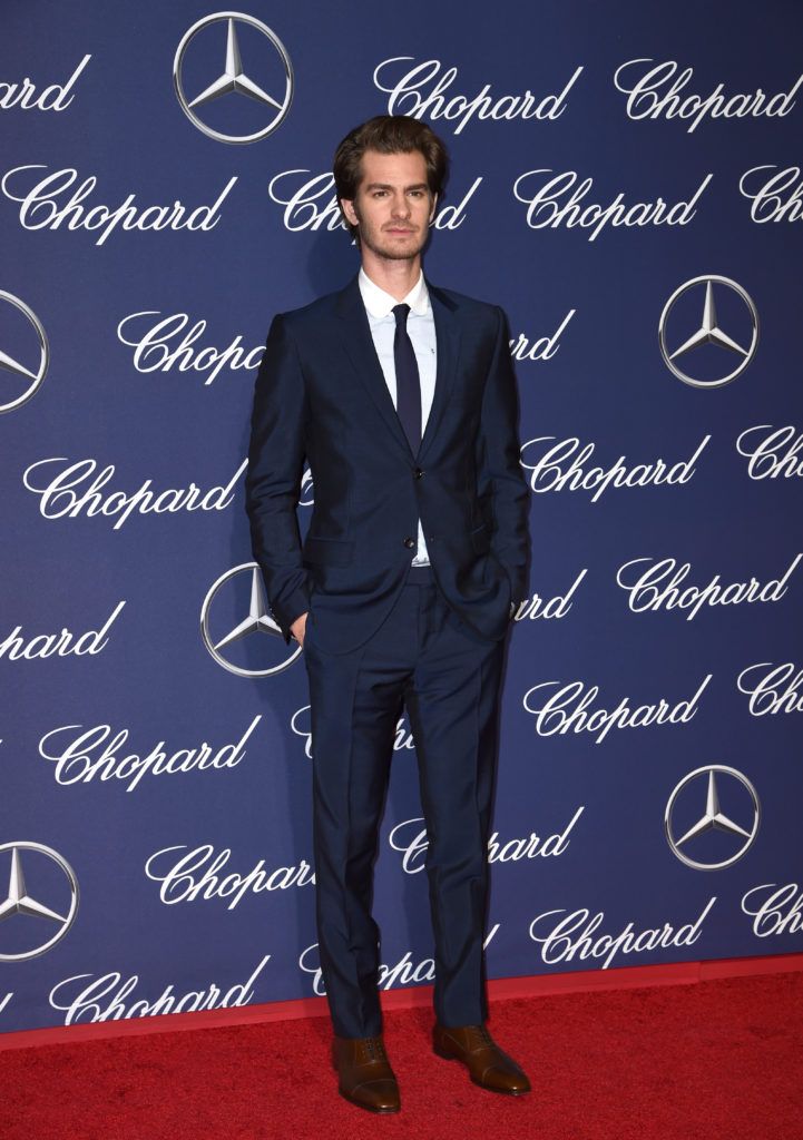 Andrew Garfield attends the 28th Annual Palm Springs International Film Festival Film Awards Gala at the Palm Springs Convention Center on January 2, 2017 in Palm Springs, California.  (Photo by Emma McIntyre/Getty Images)