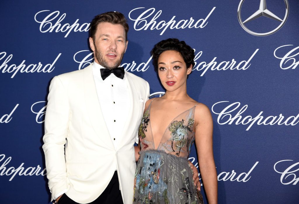 Joel Edgerton (L) and Ruth Negga attend the 28th Annual Palm Springs International Film Festival Film Awards Gala at the Palm Springs Convention Center on January 2, 2017 in Palm Springs, California.  (Photo by Emma McIntyre/Getty Images)