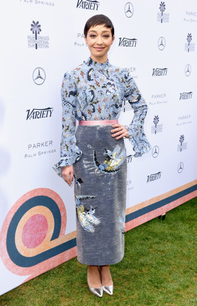 Ruth Negga attends Variety's Creative Impact Awards and 10 Directors to Watch Brunch presented by Mercedes-Benz at the 28th Annual Palm Springs International Film Festival at the Parker Palm Springs on January 3, 2017 in Palm Springs, California.  (Photo by Vivien Killilea/Getty Images for Palm Springs International Film Festival )