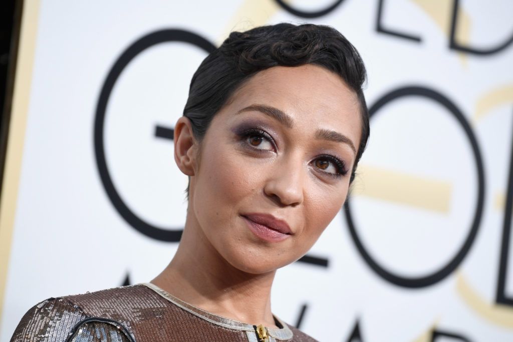 BEVERLY HILLS, CA - JANUARY 08: Actress Ruth Negga attends the 74th Annual Golden Globe Awards at The Beverly Hilton Hotel on January 8, 2017 in Beverly Hills, California.  (Photo by Frazer Harrison/Getty Images)