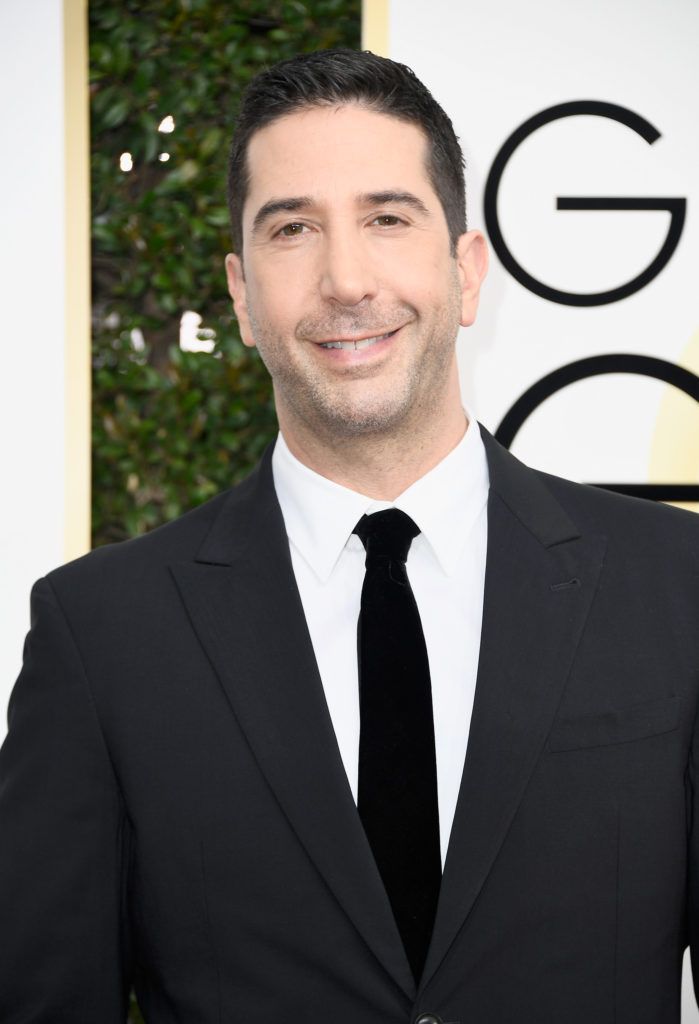 BEVERLY HILLS, CA - JANUARY 08: Actor David Schwimmer attends the 74th Annual Golden Globe Awards at The Beverly Hilton Hotel on January 8, 2017 in Beverly Hills, California.  (Photo by Frazer Harrison/Getty Images)