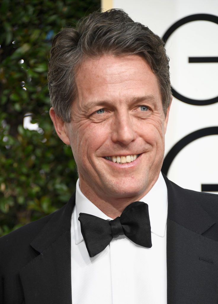 BEVERLY HILLS, CA - JANUARY 08: Actor Hugh Grant attends the 74th Annual Golden Globe Awards at The Beverly Hilton Hotel on January 8, 2017 in Beverly Hills, California.  (Photo by Frazer Harrison/Getty Images)