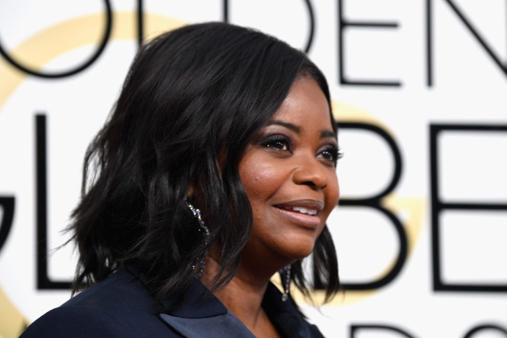 BEVERLY HILLS, CA - JANUARY 08:  Actress Octavia Spencer attends the 74th Annual Golden Globe Awards at The Beverly Hilton Hotel on January 8, 2017 in Beverly Hills, California.  (Photo by Frazer Harrison/Getty Images)