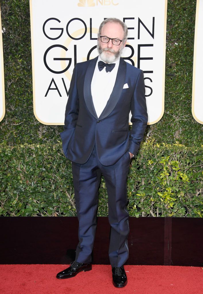 BEVERLY HILLS, CA - JANUARY 08:  Actor Liam Cunningham attends the 74th Annual Golden Globe Awards at The Beverly Hilton Hotel on January 8, 2017 in Beverly Hills, California.  (Photo by Frazer Harrison/Getty Images)