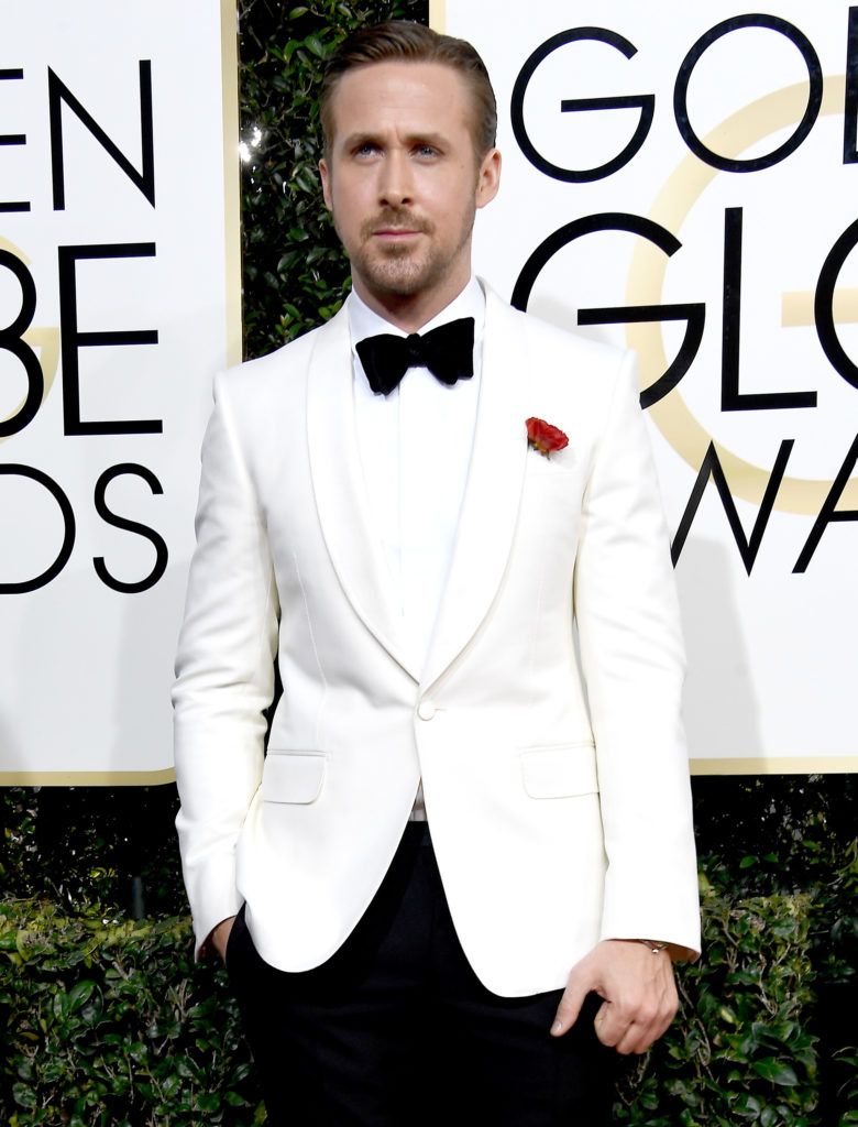BEVERLY HILLS, CA - JANUARY 08: Actor Ryan Gosling attends the 74th Annual Golden Globe Awards at The Beverly Hilton Hotel on January 8, 2017 in Beverly Hills, California.  (Photo by Frazer Harrison/Getty Images)
