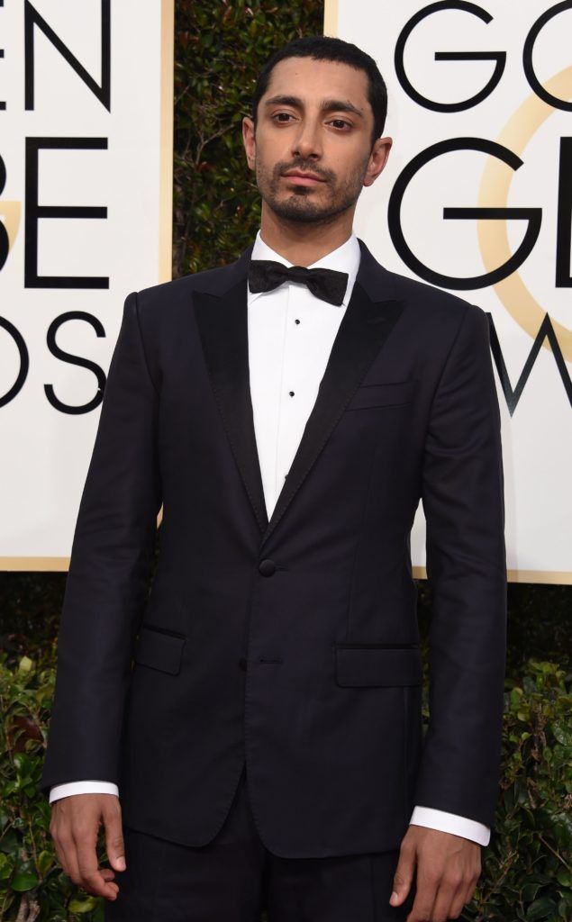 Riz Ahmed arrives at the 74th annual Golden Globe Awards, January 8, 2017, at the Beverly Hilton Hotel in Beverly Hills, California.        (Photo VALERIE MACON/AFP/Getty Images)