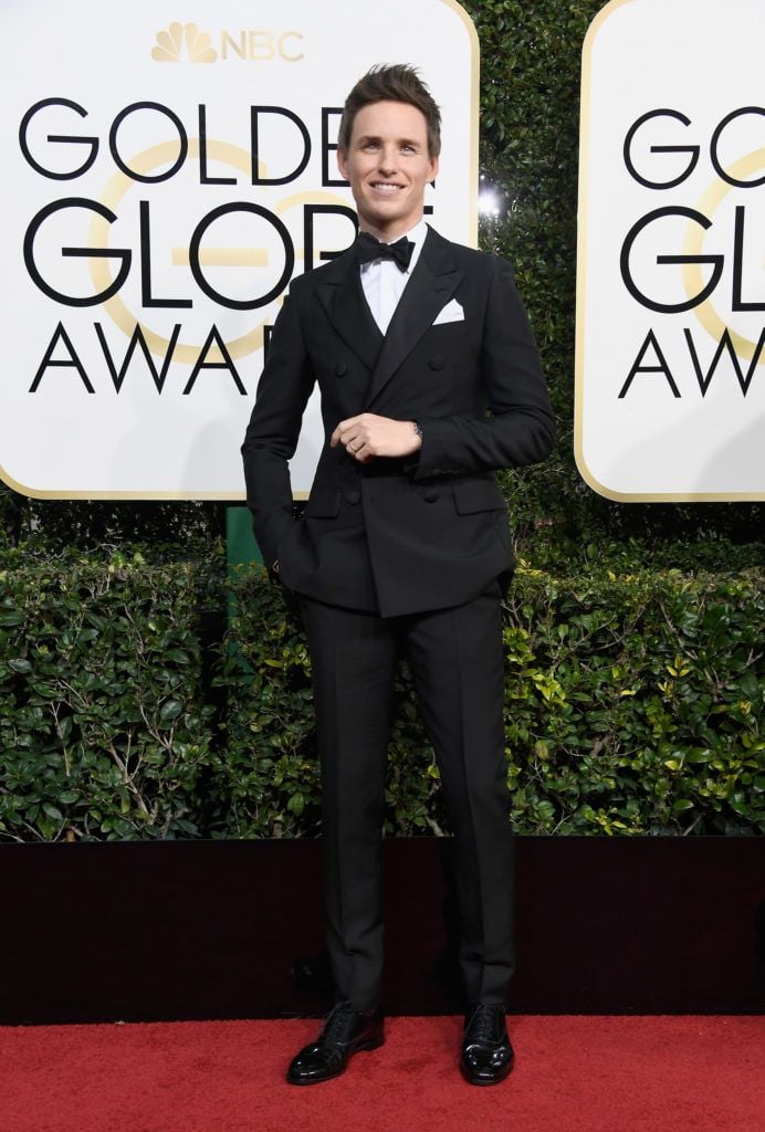 BEVERLY HILLS, CA - JANUARY 08:  Actor Eddie Redmayne attends the 74th Annual Golden Globe Awards at The Beverly Hilton Hotel on January 8, 2017 in Beverly Hills, California.  (Photo by Frazer Harrison/Getty Images)
