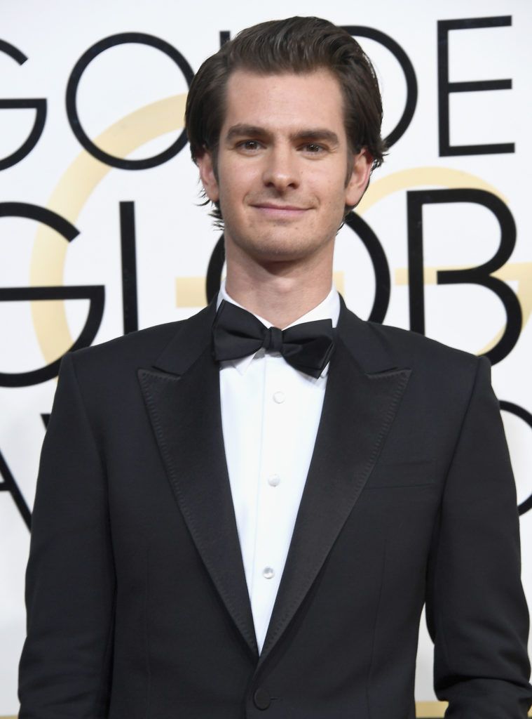 BEVERLY HILLS, CA - JANUARY 08: Actor Andrew Garfield attends the 74th Annual Golden Globe Awards at The Beverly Hilton Hotel on January 8, 2017 in Beverly Hills, California.  (Photo by Frazer Harrison/Getty Images)