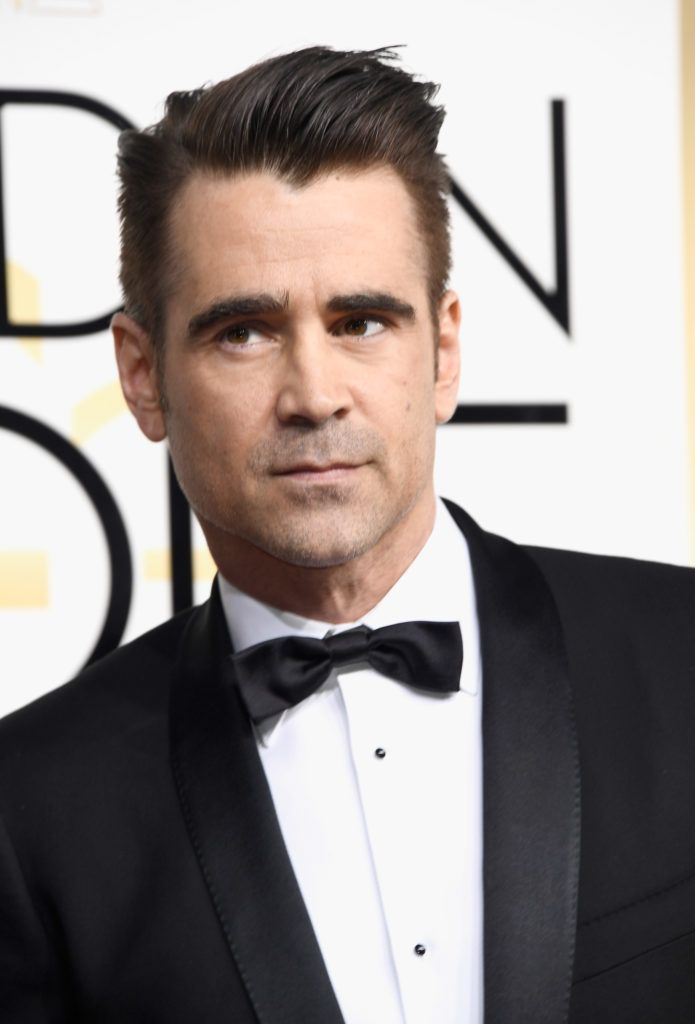 BEVERLY HILLS, CA - JANUARY 08: Actor Colin Farrell attends the 74th Annual Golden Globe Awards at The Beverly Hilton Hotel on January 8, 2017 in Beverly Hills, California.  (Photo by Frazer Harrison/Getty Images)