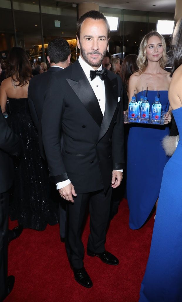 BEVERLY HILLS, CA - JANUARY 08:  Director Tom Ford at the 74th annual Golden Globe Awards sponsored by FIJI Water at The Beverly Hilton Hotel on January 8, 2017 in Beverly Hills, California.  (Photo by Jonathan Leibson/Getty Images for FIJI Water)