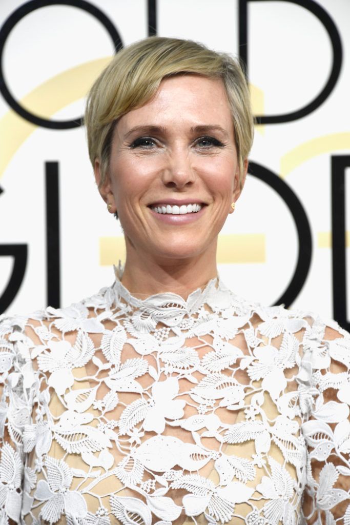 BEVERLY HILLS, CA - JANUARY 08: Actress Kristen Wiig attends the 74th Annual Golden Globe Awards at The Beverly Hilton Hotel on January 8, 2017 in Beverly Hills, California.  (Photo by Frazer Harrison/Getty Images)