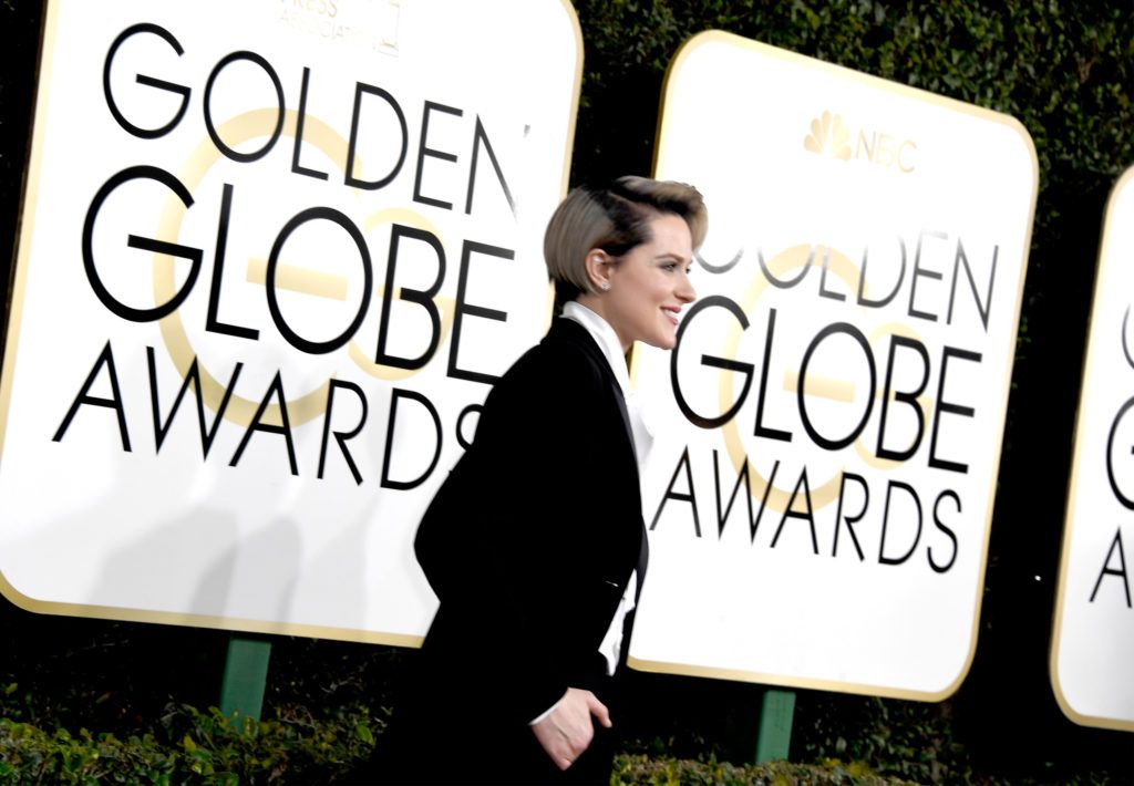 BEVERLY HILLS, CA - JANUARY 08:  Actress Evan Rachel Wood attends the 74th Annual Golden Globe Awards at The Beverly Hilton Hotel on January 8, 2017 in Beverly Hills, California.  (Photo by Frazer Harrison/Getty Images)