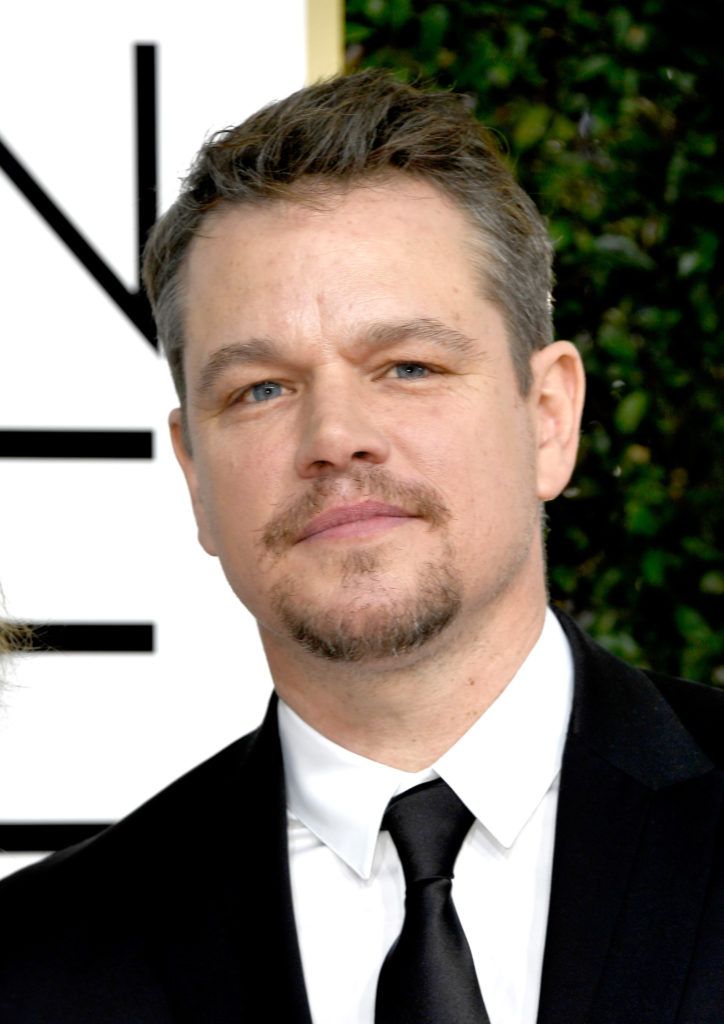 BEVERLY HILLS, CA - JANUARY 08: Actor Matt Damon attends the 74th Annual Golden Globe Awards at The Beverly Hilton Hotel on January 8, 2017 in Beverly Hills, California.  (Photo by Frazer Harrison/Getty Images)