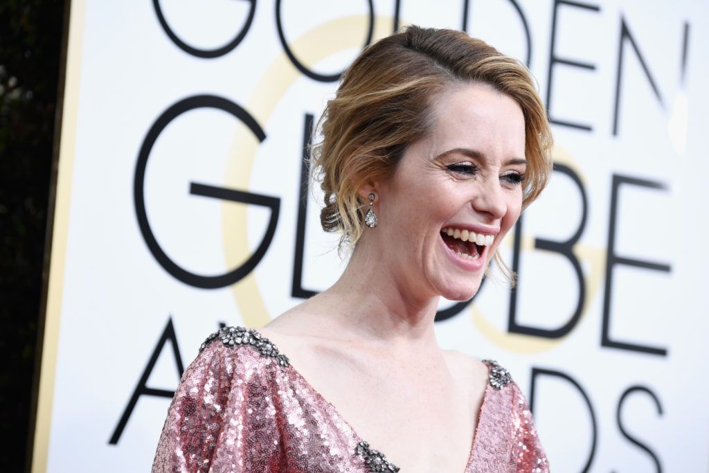 BEVERLY HILLS, CA - JANUARY 08:  Actress Claire Foy attends the 74th Annual Golden Globe Awards at The Beverly Hilton Hotel on January 8, 2017 in Beverly Hills, California.  (Photo by Frazer Harrison/Getty Images)