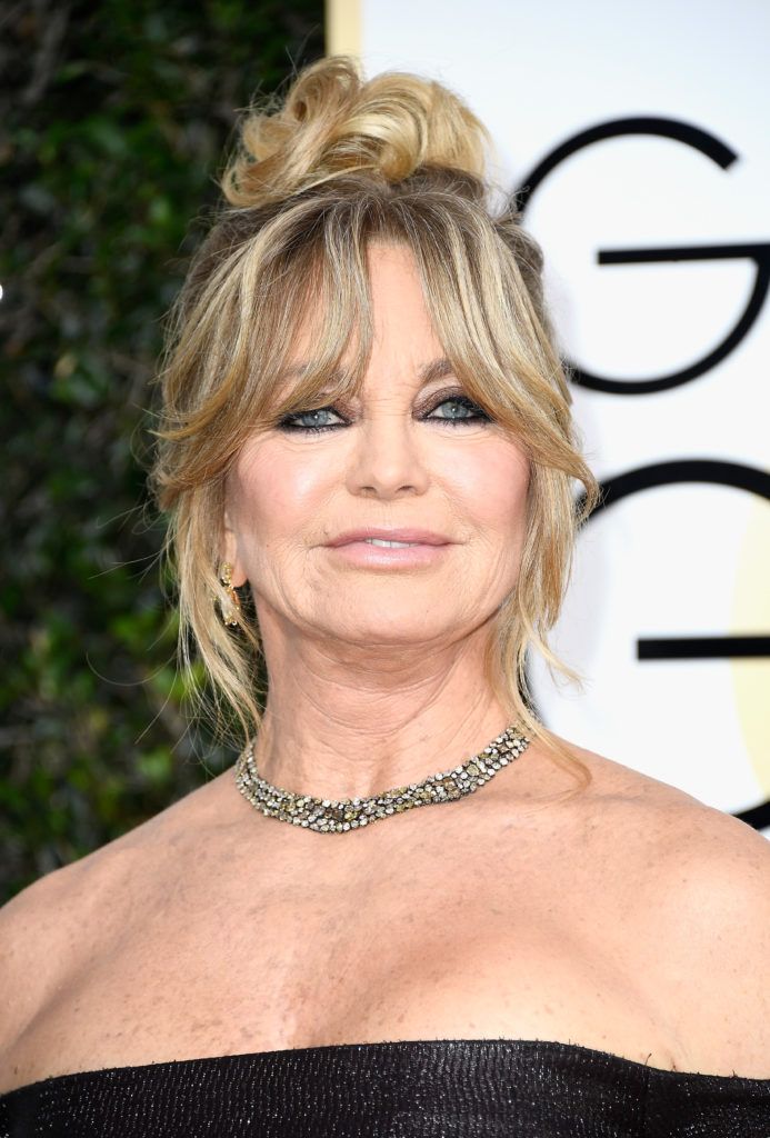 BEVERLY HILLS, CA - JANUARY 08:  Goldie Hawn attends the 74th Annual Golden Globe Awards at The Beverly Hilton Hotel on January 8, 2017 in Beverly Hills, California.  (Photo by Frazer Harrison/Getty Images)