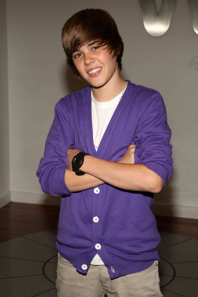 Justin Bieber in 2009 (Photo by Bryan Bedder/Getty Images)