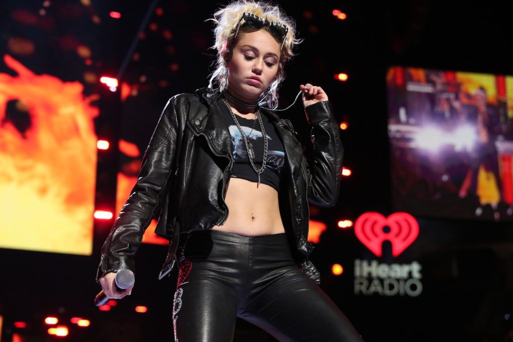 Miley Cyrus in 2016 (Photo by Christopher Polk/Getty Images for iHeartMedia)