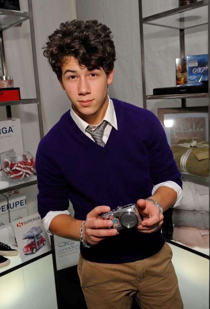 Nick Jonas in 2008 (Photo by Charley Gallay/Getty Images for AMA)