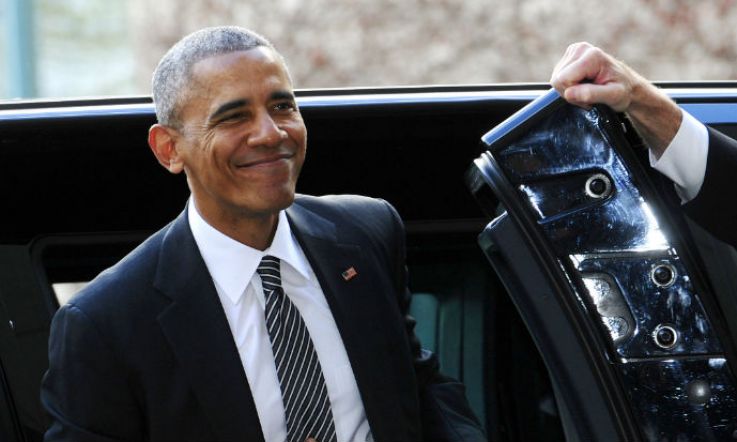 Obama was a groomsman over the weekend and wasn't he dashing?