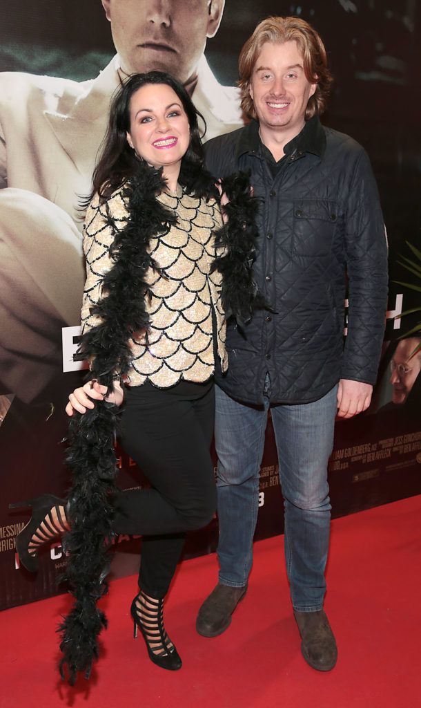 Triona McCarthy and Will White at the Irish premiere screening of Ben Affleck's new film  Live by  Night at the Savoy Cinema, Dublin. 
Picture:Brian McEvoy
