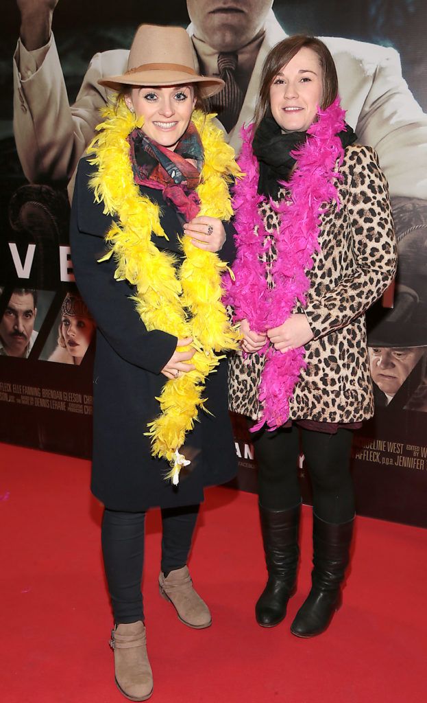 Aine Casey and  Maura Campbell at the Irish premiere screening of Ben Affleck's new film  Live by  Night at the Savoy Cinema, Dublin. 
Picture:Brian McEvoy
