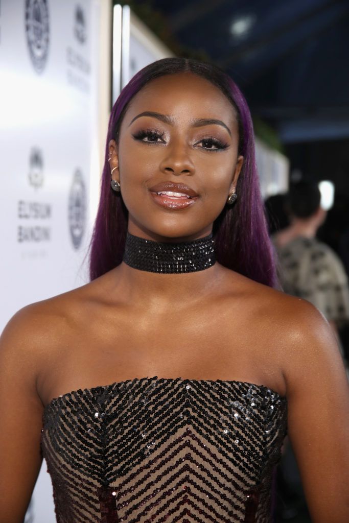Justine Skye attends The Art of Elysium presents Stevie Wonder's HEAVEN - Celebrating the 10th Anniversary at Red Studios on January 7, 2017 in Los Angeles, California.  (Photo by Randy Shropshire/Getty Images for The Art of Elysium)