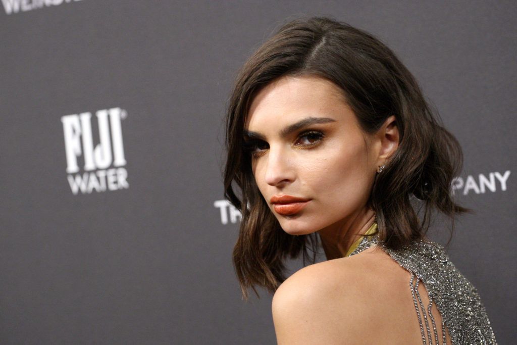 Emily Ratajkowski attends The Weinstein Company and Netflix Golden Globe Party, presented with FIJI Water, Grey Goose Vodka, Lindt Chocolate, and Moroccanoil at The Beverly Hilton Hotel on January 8, 2017 in Beverly Hills, California.  (Photo by Tommaso Boddi/Getty Images for The Weinstein Company)