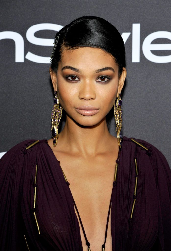 Chanel Iman attends The 2017 InStyle and Warner Bros. 73rd Annual Golden Globe Awards Post-Party at The Beverly Hilton Hotel on January 8, 2017 in Beverly Hills, California.  (Photo by John Sciulli/Getty Images for InStyle)